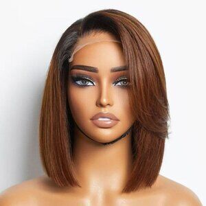 IDefine Ombre Auburn Wig